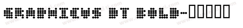 Graphicus DT Bold字体转换